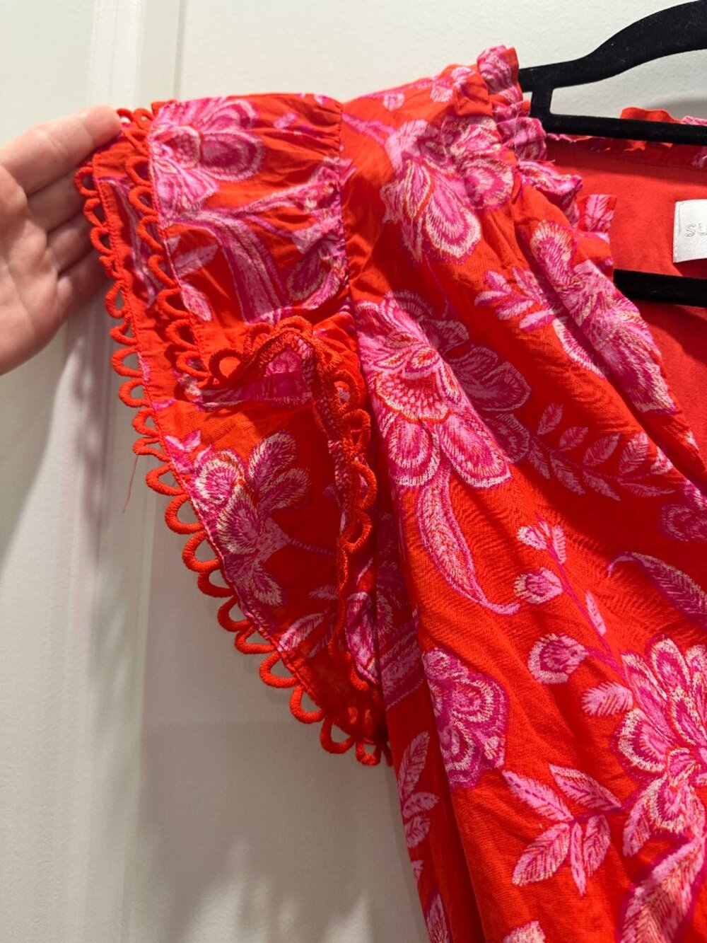 Sugarlips Ruffle Mini Dress - Size S - Picture 6 of 7
